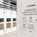 NVIDIA supercomputer in Cambridge, UK.