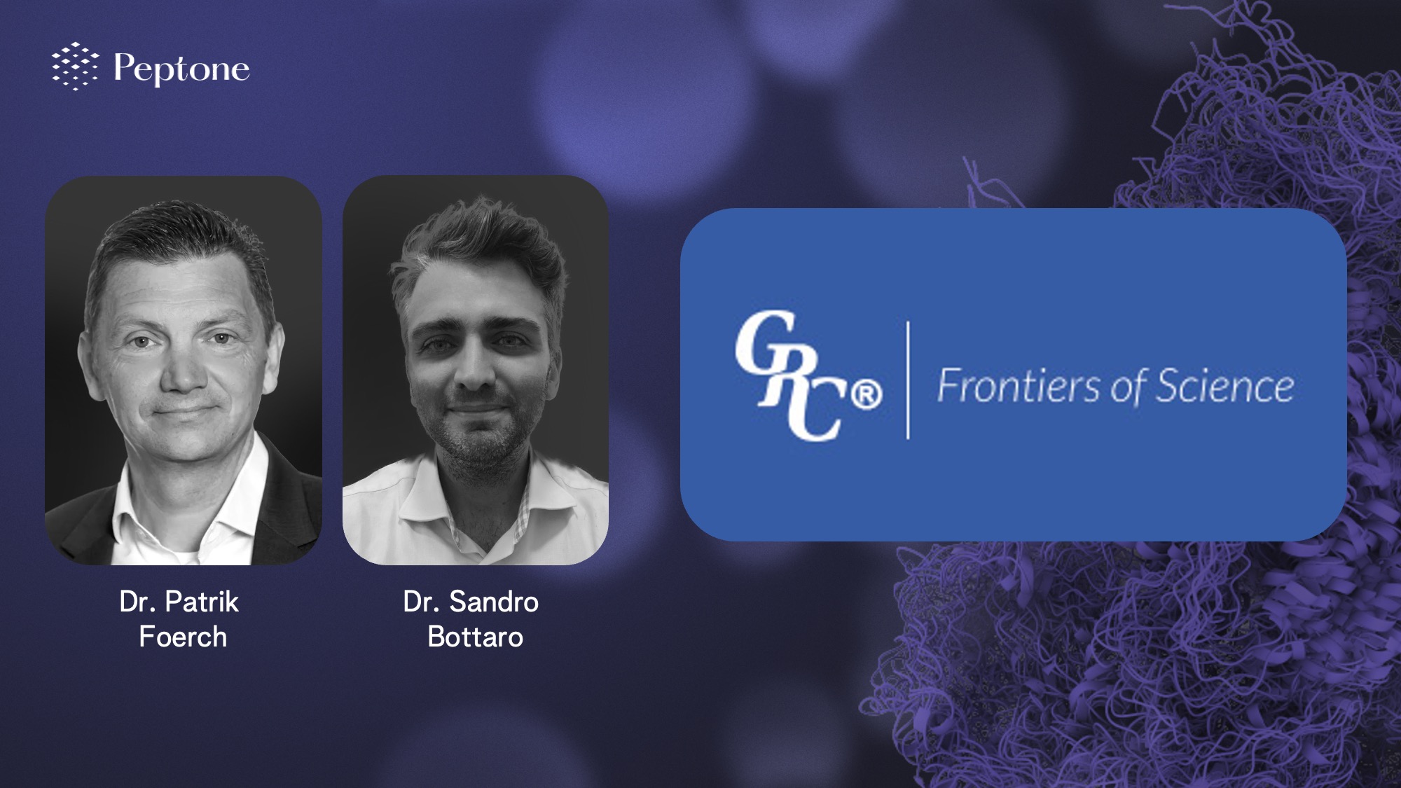 Peptone sponsors Gordon Research Conference 2024 on Biophysics and Biology of Intrinsically